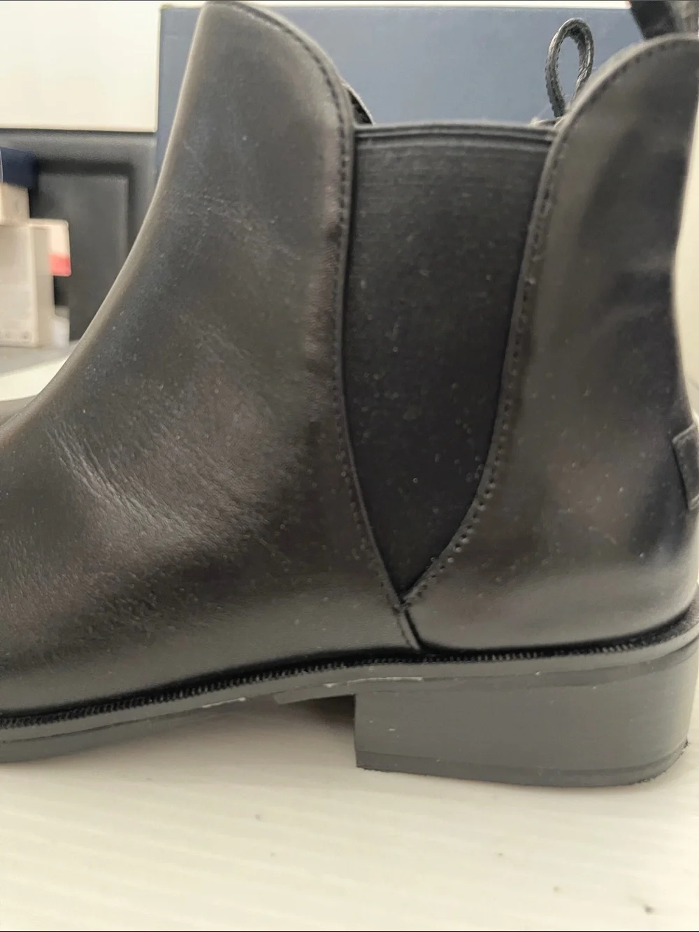 Cole Haan Laina Black Leather Boot Womens Size 7B